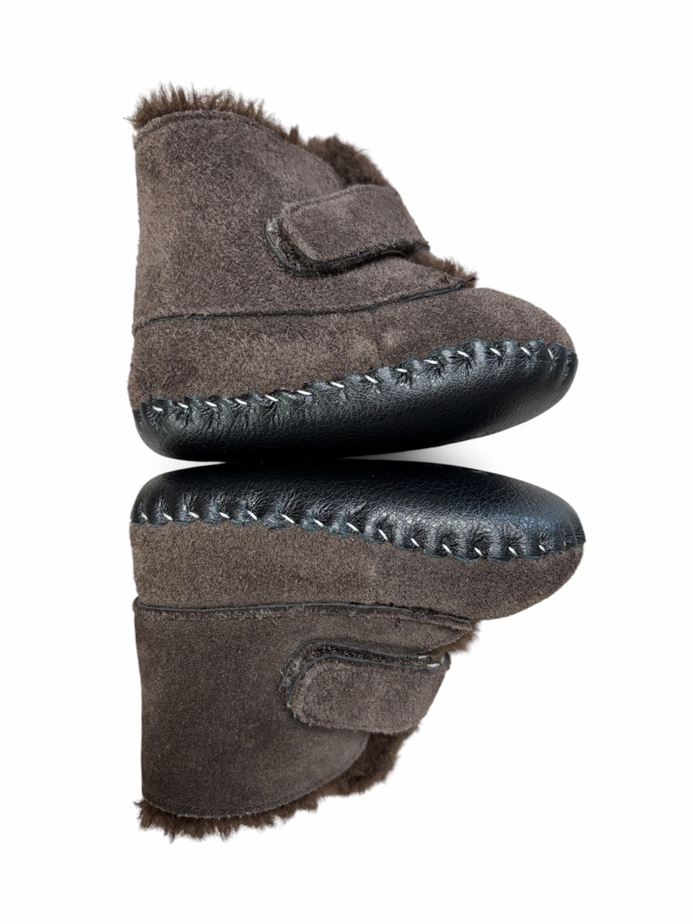 Pediped Originals Henry Brown Leather Baby Boots 0-6 Months X-Small NIB